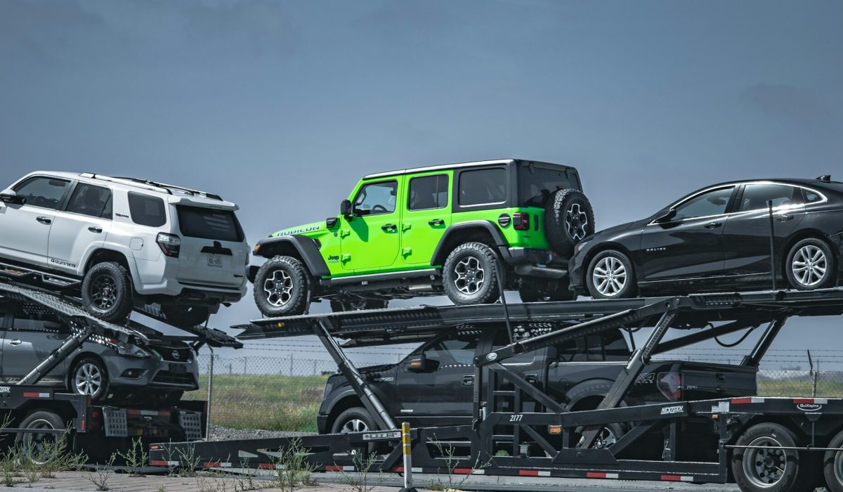 Open car transport
